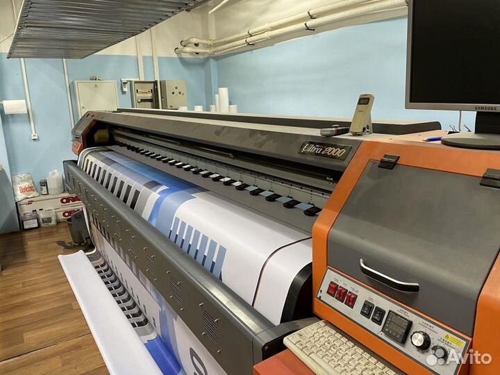 Сольвентный плоттер Wit-Color Ultra 2000 (xaar)