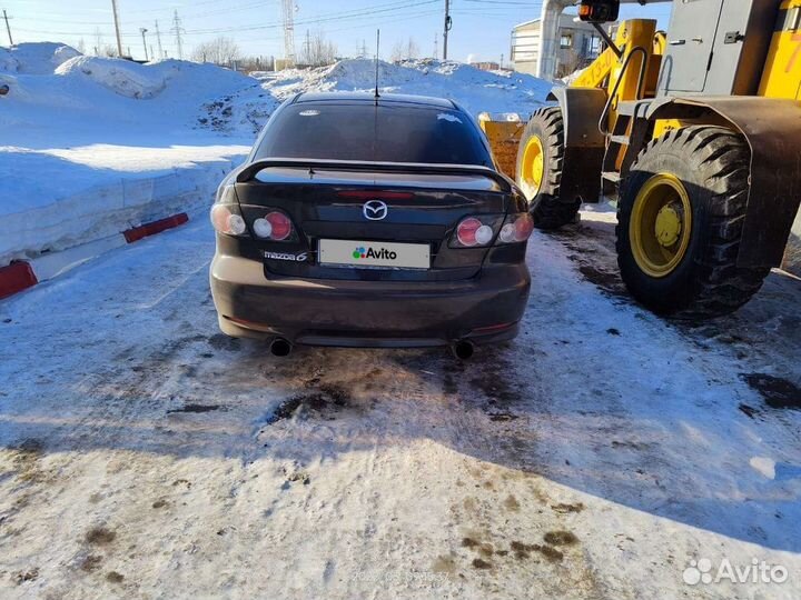 Mazda 6 3.0 МТ, 2005, 200 416 км
