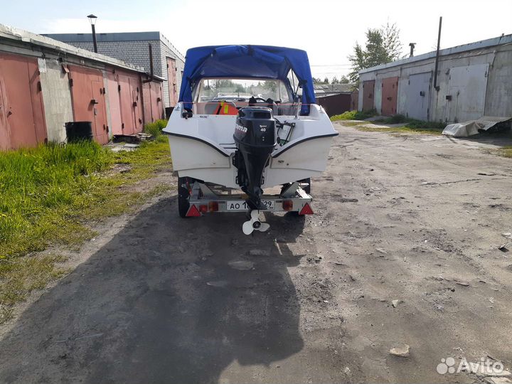 Продам катер с тележкой