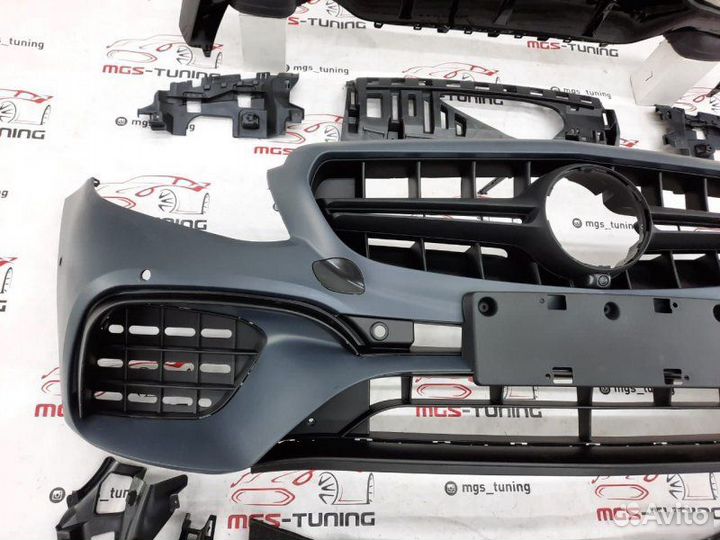 Обвес на Mercedes E-Class w213 в стиле 63s AMG