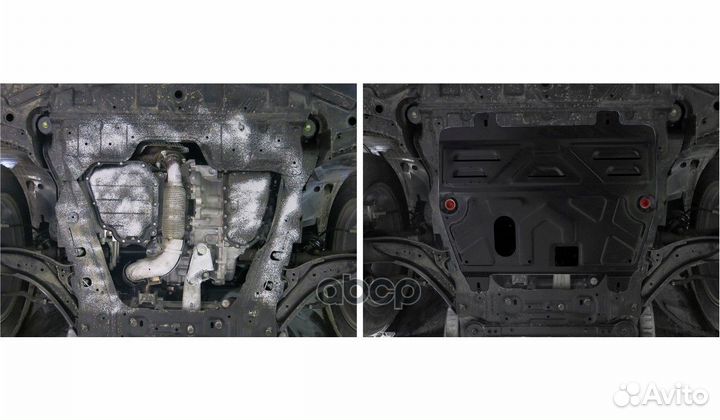 Защита картера Nissan X-Trail/Quashqai/ Renault