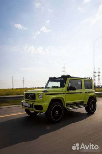 Обвес Suzuki Jimny 2018+ в стиле G-class гелик