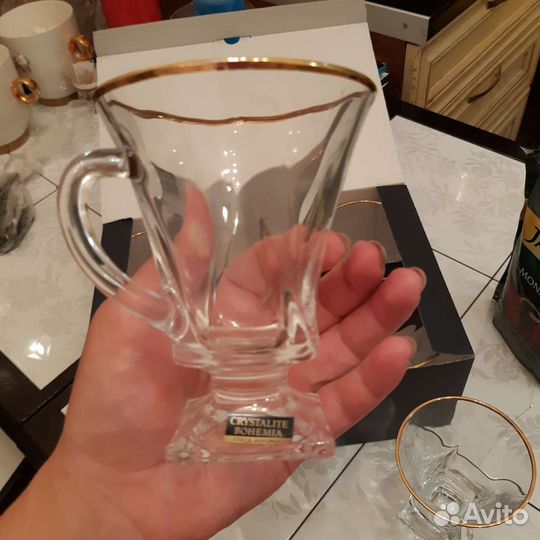 Стаканы Богемия производства Чехия. Новая