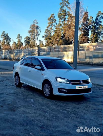 Volkswagen Polo 1.6 AT, 2018, 150 000 км