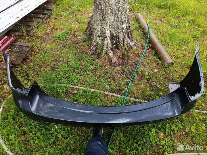 Задний бампер на ssangyong кайрон