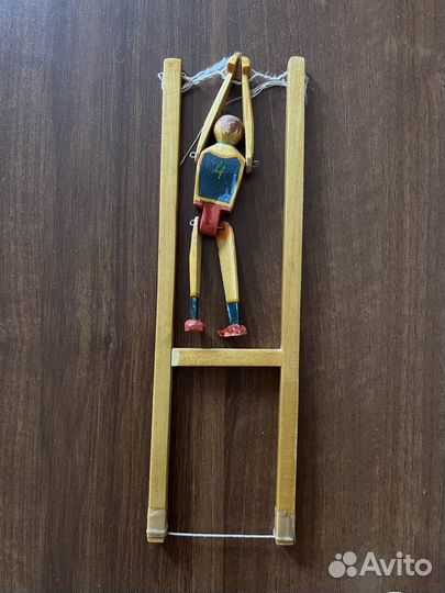 Гимнаст акробат игрушка СССР