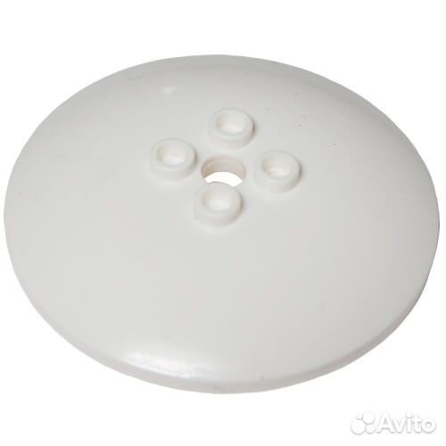 Деталь Lego 25шт Круглая деталь с отверстием (белый) 4514791