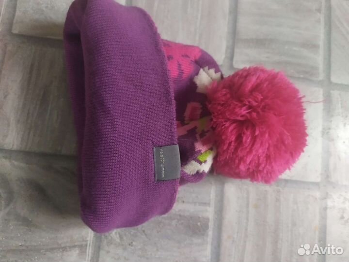 Шапка для девочки Хуппа