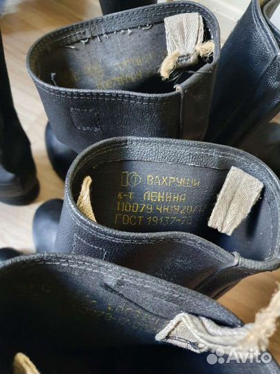 Сапоги кирзовые СССР 36,39,40,41,42,43-45 размера