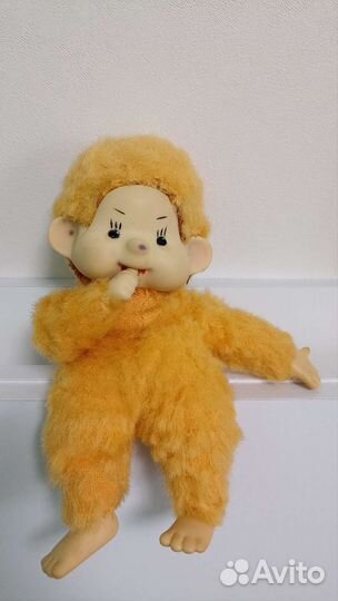 Обезьянка мартышка 20 см мягкая с соской СССР