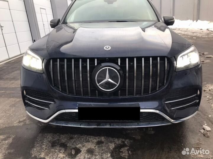 Mercedes gls x 167 решетка радиатора тюнинг
