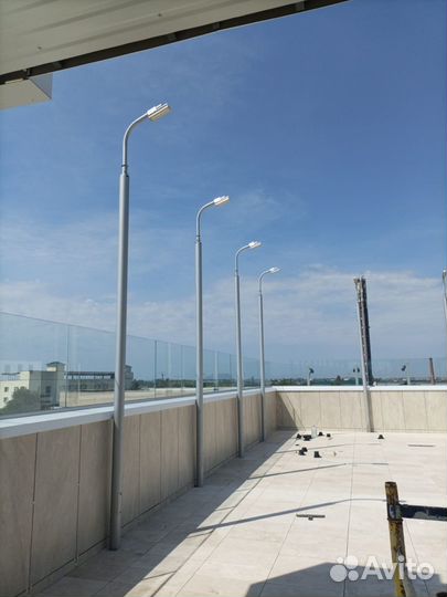 Опоры освещения, парковые фонари, столбы