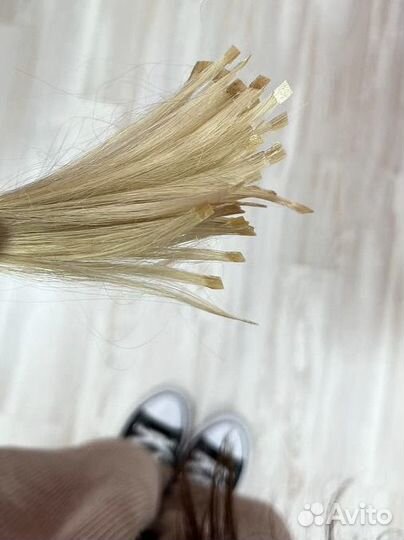 Наращивание волос капсульное