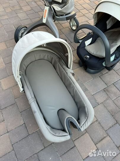 Коляска 3 в 1 stokke