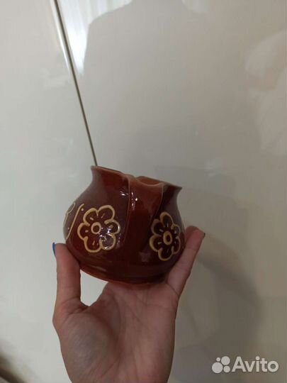 Глиняный горшочек горшки глиняные горшок