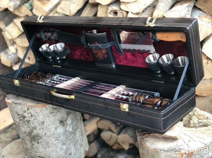 Шампура в кейсе