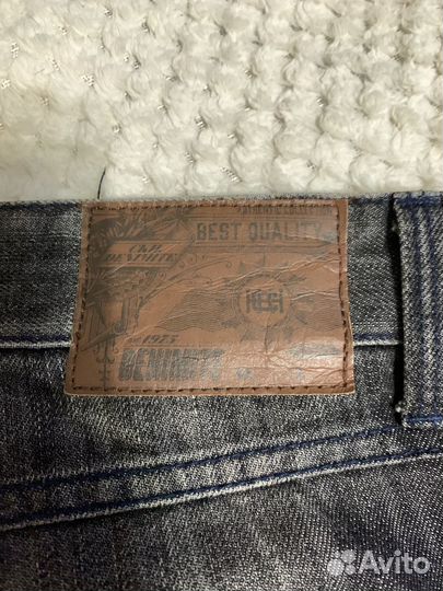 Японские джинсы Denimite 30/30 черные