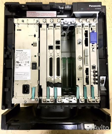 Цифровая гибридная IP-атс Panasonic KX-TDA100 RU