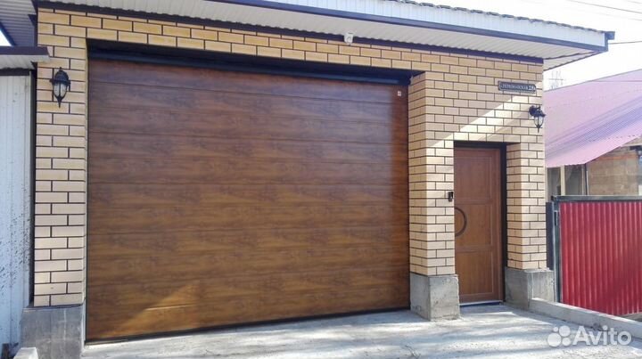Гаражные ворота Алютех