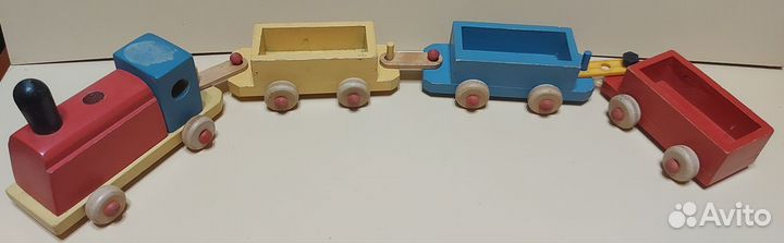 Деревянный паровоз СССР