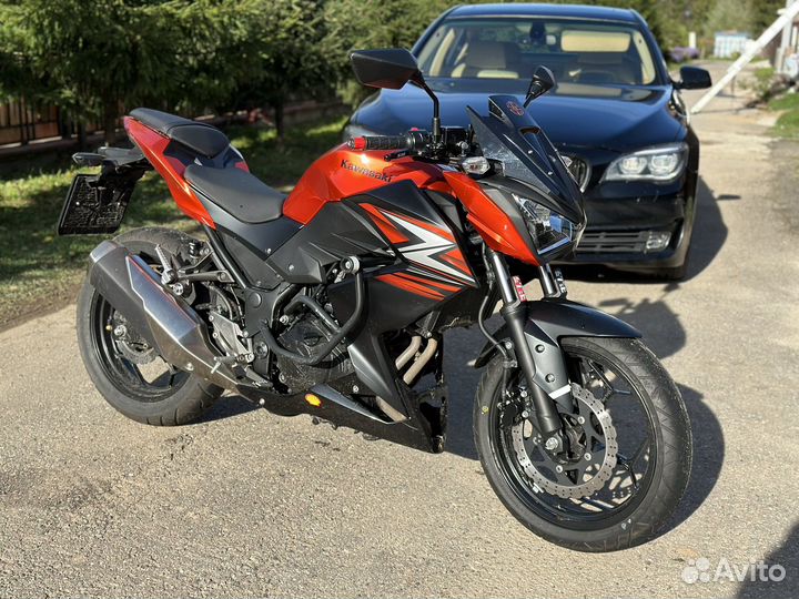 Kawasaki z250 состояние нового