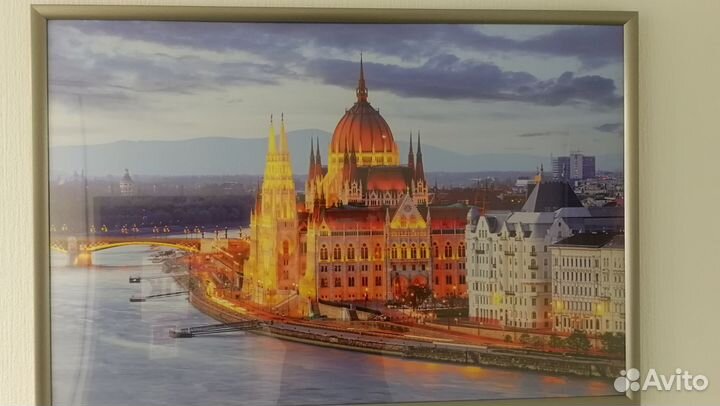 Фотокартина в рамке Икеа 93см*63см