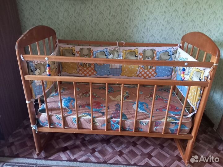 Детская кровать манеж бу