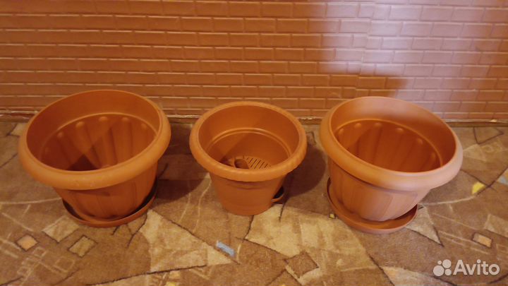 Цветочные горшки