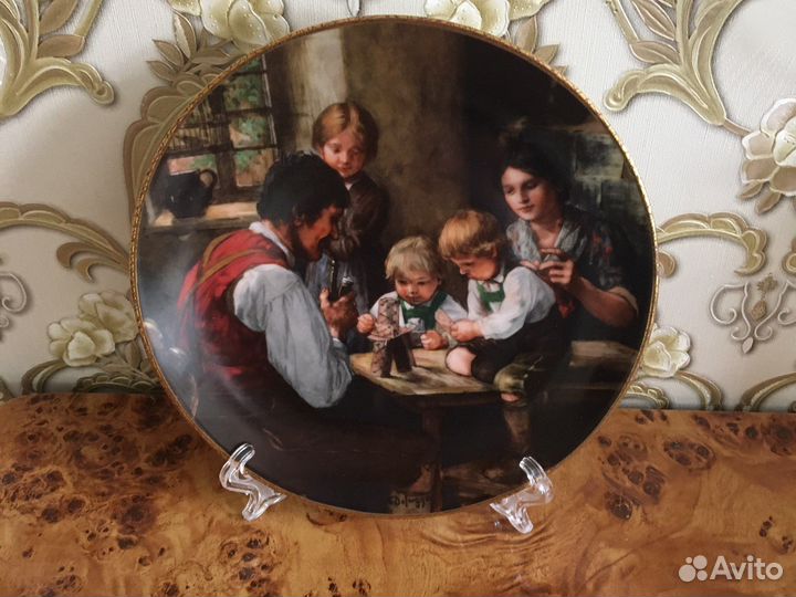 Тарелка настенная декоративная. Германия. Винтаж