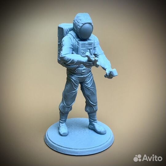 3D фигурка Ученый с фиговинами stalker