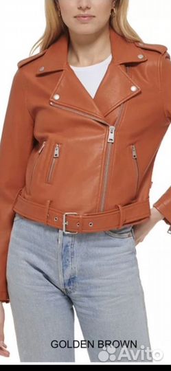 Кожаная куртка Levis