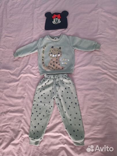 Одежда пакетом для девочки 86 92