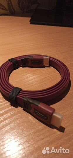 Кабель hdmi-hdmi Real Cable Flat
