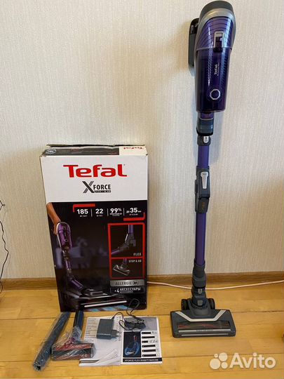 Беспроводной пылесос tefal x force flex 8.60