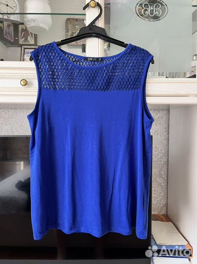 Блуза топ синяя Incity размер 46