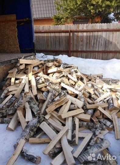 Дрова колотые