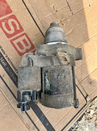 Стартер mitsubishi двигатель 4м40 дизель