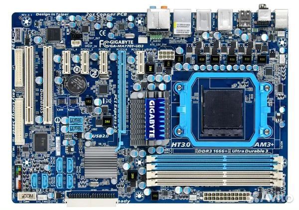 GA-MA770T-UD3+Athlon II X2 220+4gb