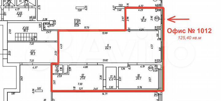 Свободного назначения, 125.4 м²