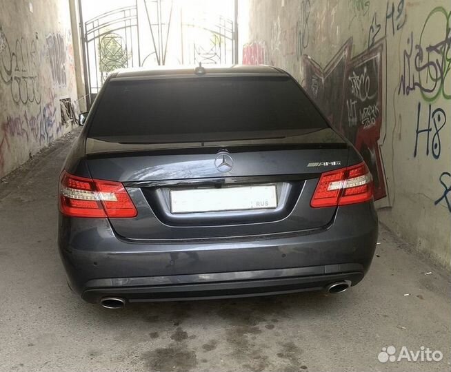 Диффузор и насадки на w212