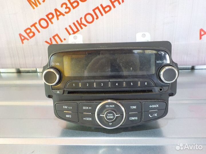 Штатная магнитола Шевроле Круз