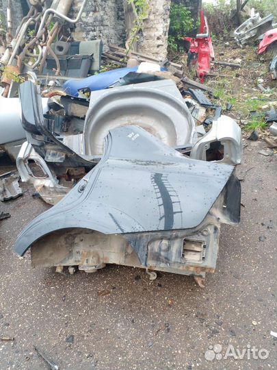 Крыло заднее правое левое chevrolet aveo t250 рест