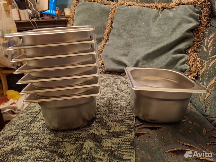 Гастроемкость поддон GN 1/6-100мм