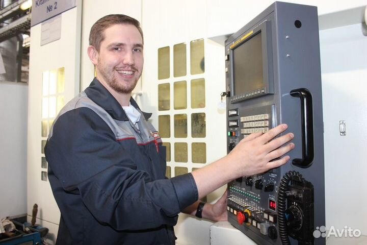 Оператор станков с чпу. Вахта. Бесплатное проживан