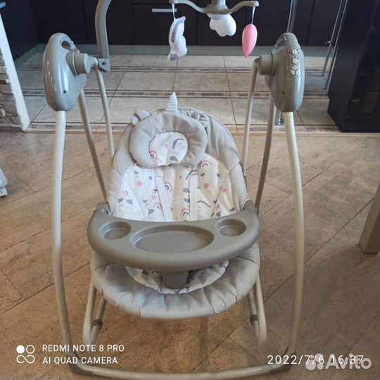 Детские электро качели