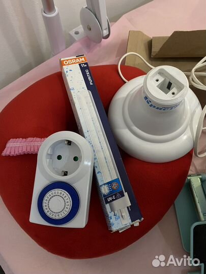 Лампа кварцевая облучатель бактерицидный кристалл