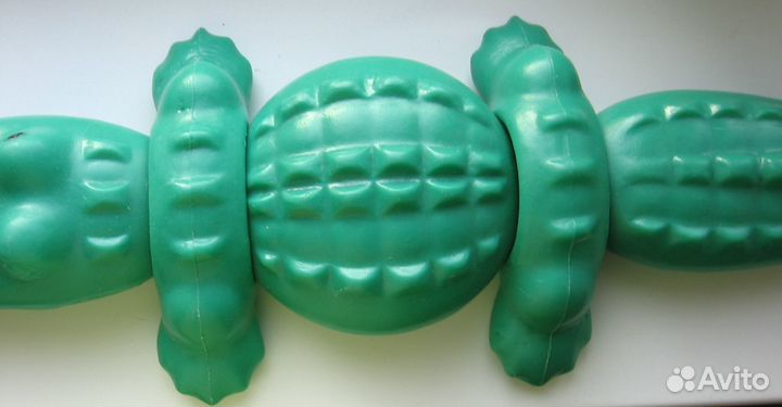 Зеленый крокодил. Игрушка. СССР