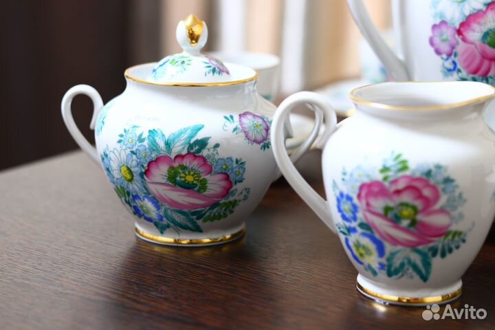 Чайный сервиз новый на 4 персоны