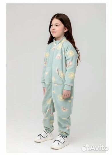 Флисовый комбинезон crockid 92
