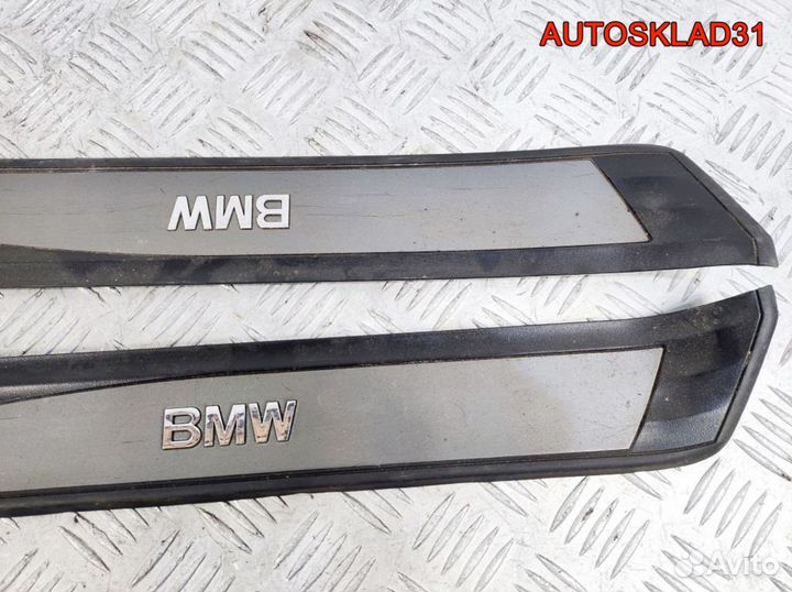 Накладка на порог передняя BMW E60 51477034303